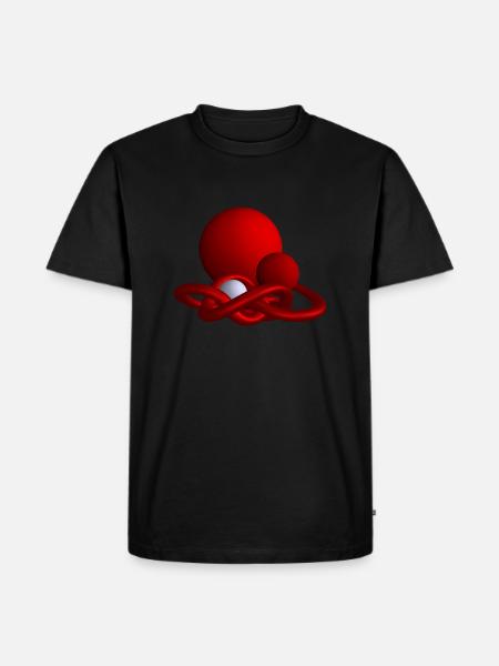Zusammenhalt - Männer Premium Bio T-Shirt - Schwarz