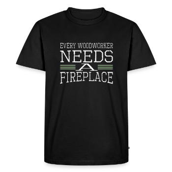 les amériques adorent les t-shirts john carpenter - T-shirt Premium bio Homme - noir - Devant - Nico (187cm)