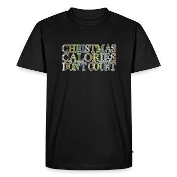 awesome jokes gift birthday present present idea - Men's Premium Organic T-Shirt - black - Front - Nico (187cm)