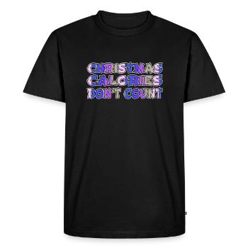 present idea beach holiday bodybuilding beards - Men's Premium Organic T-Shirt - black - Front - Nico (187cm)