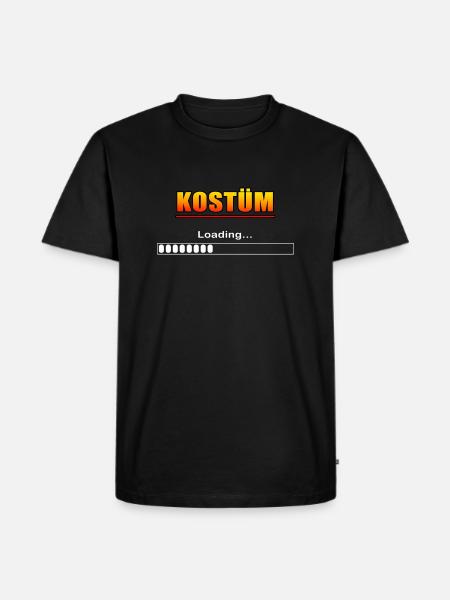 Kostüm Lädt - Männer Premium Bio T-Shirt - Schwarz