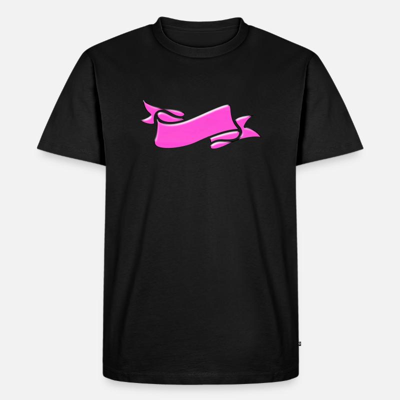 Banner Cool - Männer Premium Bio T-Shirt - Schwarz