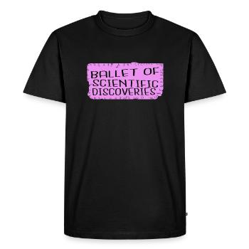 dictons cadeau cadeau cadeau idée expérience - T-shirt Premium bio Homme - noir - Devant - Nico (187cm)
