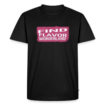 Découvertes inattendues Découverte de soi - T-shirt Premium bio Homme - noir - Devant - Nico (187cm)