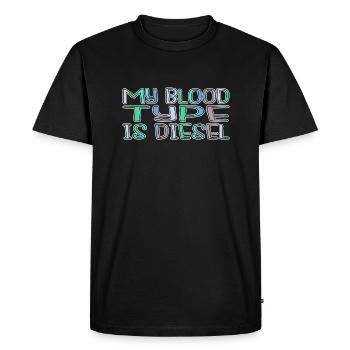 ateliers de mécanique compétences mécaniques impressionnantes - T-shirt Premium bio Homme - noir - Devant - Nico (187cm)