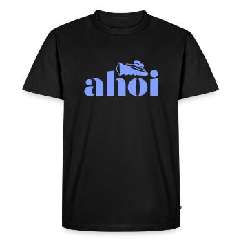 ohé - T-shirt Premium bio Homme - noir - Devant - Nico (187cm)