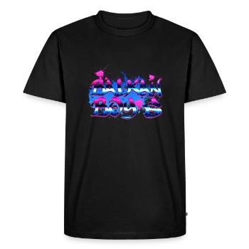 balkan boy exyu rock bosna croatia serbia - Men's Premium Organic T-Shirt - black - Front - Nico (187cm)