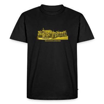 Rauischholzhausen Castle Ebsdorfergrund Hesse - Men's Premium Organic T-Shirt - black - Front - Nico (187cm)