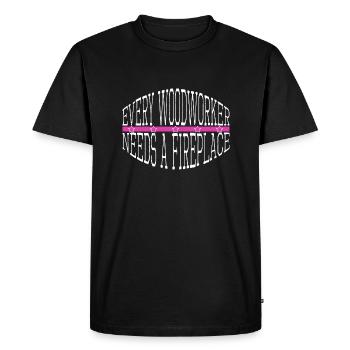 forestry tree feller john carpenter tshirts - Men's Premium Organic T-Shirt - black - Front - Nico (187cm)