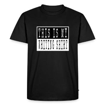 gift idea happy birthday birthday present idea - Men's Premium Organic T-Shirt - black - Front - Nico (187cm)