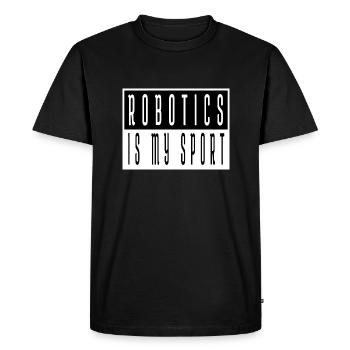 Artificial Family Christmas Vacation - Men's Premium Organic T-Shirt - black - Front - Nico (187cm)