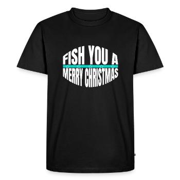 Heureux maladroit présent queue de fée barbe barbe gang - T-shirt Premium bio Homme - noir - Devant - Nico (187cm)