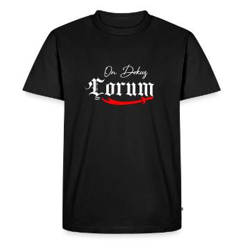 on dokuz Çorum 19 alevi - T-shirt Premium bio Homme - noir - Devant - Nico (187cm)