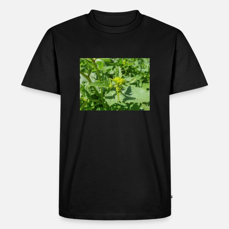 schwarzer Senf Rhamphosp - Männer Premium Bio T-Shirt - Schwarz