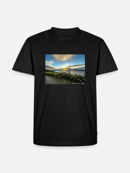 An Irish Sunset - Men's Premium Organic T-Shirt - black