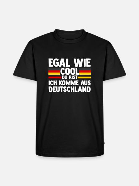 German German Germany - Men's Premium Organic T-Shirt - black