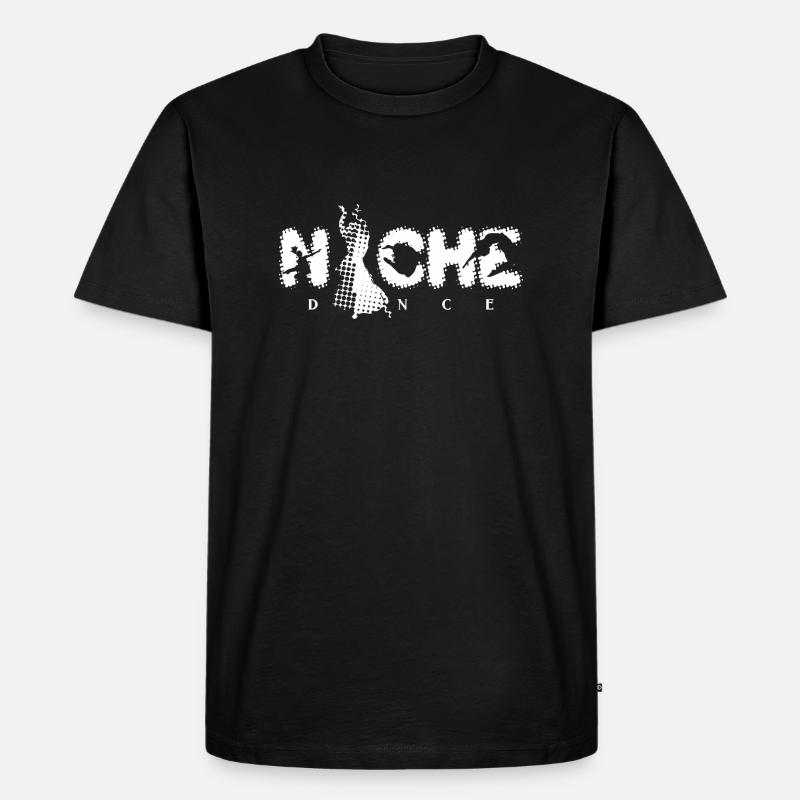 Dancing - Männer Premium Bio T-Shirt - Schwarz