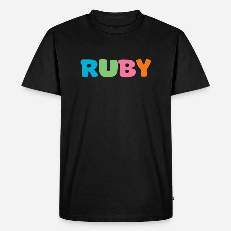 Nom - Ruby - T-shirt Premium bio Homme - noir