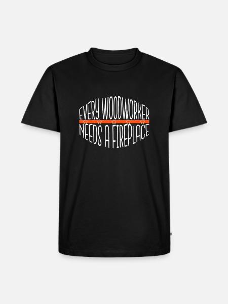 Apprentice Carpenter Funny Tshirts - Men's Premium Organic T-Shirt - black