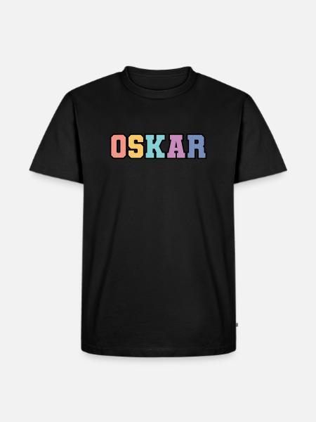 Nom - Oskar - T-shirt Premium bio Homme - noir