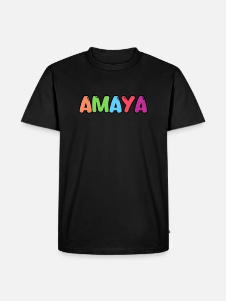Nom - Amaya - T-shirt Premium bio Homme - noir