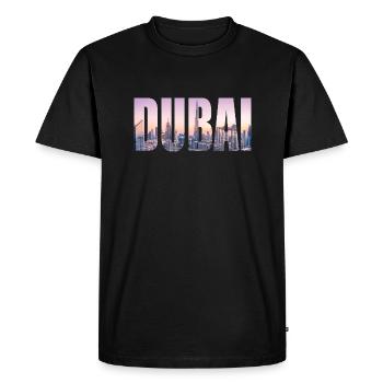 Dubai - Men's Premium Organic T-Shirt - black - Front - Nico (187cm)