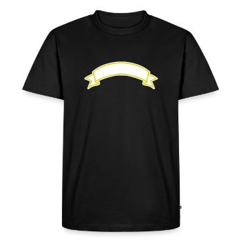 Banner - Men's Premium Organic T-Shirt - black - Front - Nico (187cm)