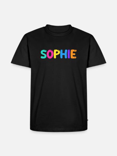 Nom - Sophie - T-shirt Premium bio Homme - noir
