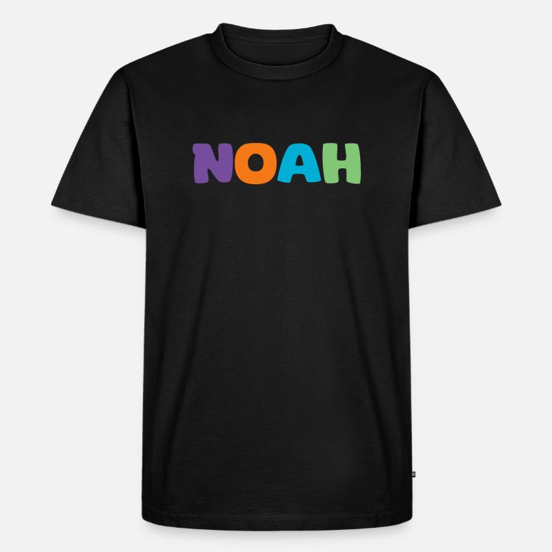 Name - Noah - Männer Premium Bio T-Shirt - undefined