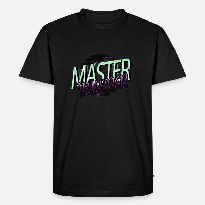 christmas vacation robotics tshirt computer - Männer Premium Bio T-Shirt - Schwarz