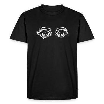 Eye Eyes Ophthalmologist - Men's Premium Organic T-Shirt - black - Front - Nico (187cm)