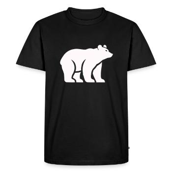 Baer - T-shirt Premium bio Homme - noir - Devant - Nico (187cm)