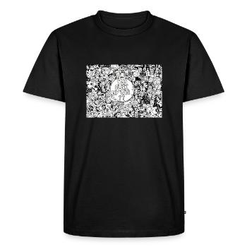 My Wife ?? - T-shirt Premium bio Homme - noir - Devant - Nico (187cm)