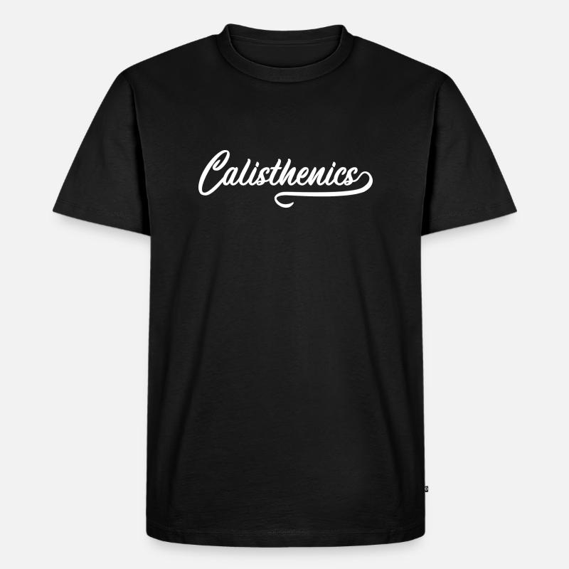 Freiübungen - Männer Premium Bio T-Shirt - Schwarz
