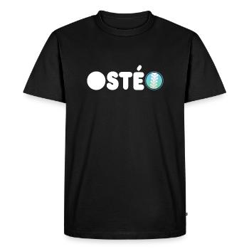 Osteo or Osteopath - special osteo gift - Men's Premium Organic T-Shirt - black - Front - Nico (187cm)