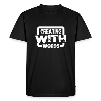 Creative Mindset Cool Creative Inspiration - Men's Premium Organic T-Shirt - black - Front - Nico (187cm)