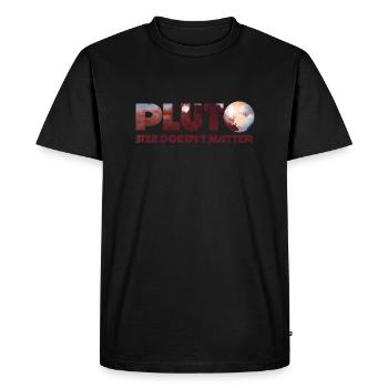 J’adore Pluton - T-shirt Premium bio Homme - noir - Devant - Nico (187cm)