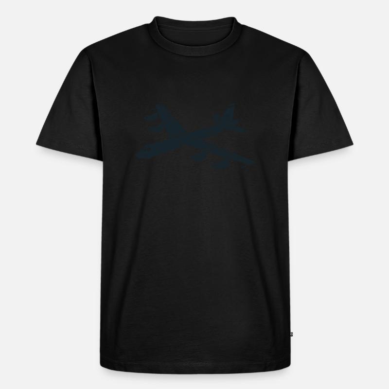 Bomber - Männer Premium Bio T-Shirt - Schwarz