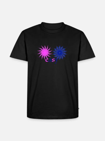 easy - Männer Premium Bio T-Shirt - Schwarz