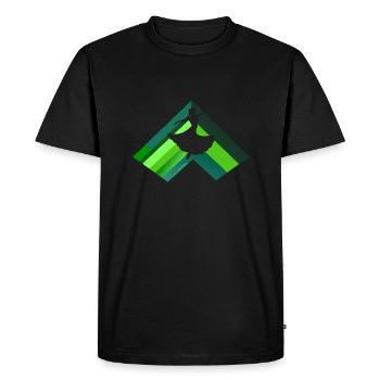 École de danse Danse Sport Cours de danse - T-shirt Premium bio Homme - noir - Devant - Nico (187cm)