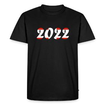 de l’équipe nationale suisse - T-shirt Premium bio Homme - noir - Devant - Nico (187cm)