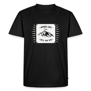 Après-Ski Zell am See - T-shirt Premium bio Homme - noir - Devant - Nico (187cm)