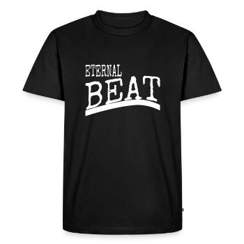 rythme de la vie cadeau geek dictons rythme - T-shirt Premium bio Homme - noir - Devant - Nico (187cm)