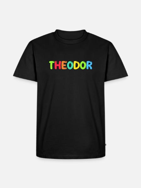 Nom - Theodor - T-shirt Premium bio Homme - noir