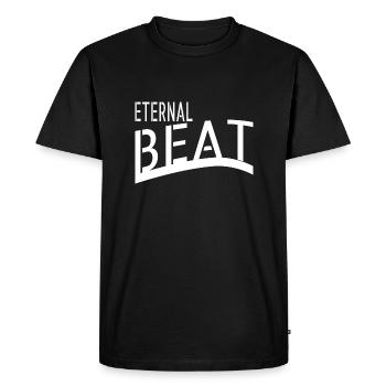 Cadeau intemporel de motifs rythmiques cool - T-shirt Premium bio Homme - noir - Devant - Nico (187cm)