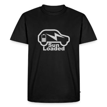 e-auto, e-mobilität,voiture électrique, zoe, EV-driver, - T-shirt Premium bio Homme - noir - Devant - Nico (187cm)