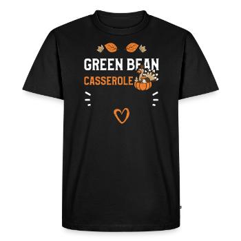 Green Bean Casserole - Men's Premium Organic T-Shirt - black - Front - Nico (187cm)