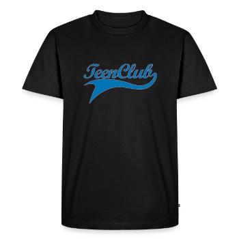 Teen Club - Men's Premium Organic T-Shirt - black - Front - Nico (187cm)