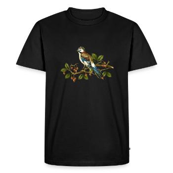 Oiseau Jay - T-shirt Premium bio Homme - noir - Devant - Nico (187cm)