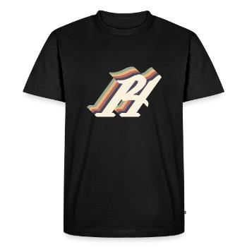 14e anniversaire vintage - T-shirt Premium bio Homme - noir - Devant - Nico (187cm)